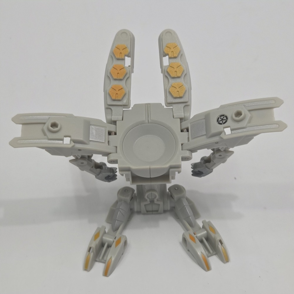 Bakugan Mechtanium Surge Haos Defendtrix Battle Suit 180G Spin Master Grey